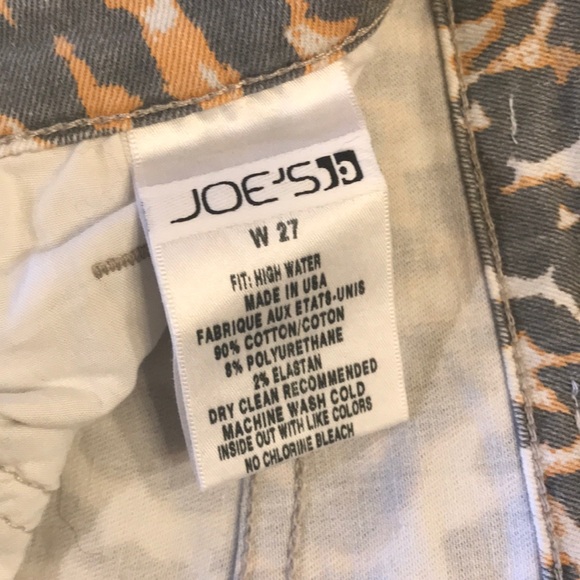 Joe’s Cheetah Jeans - Picture 5 of 5